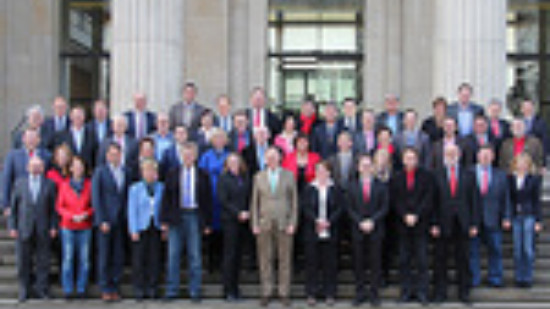 Die Mitglieder der SPD-Landtagsfraktion